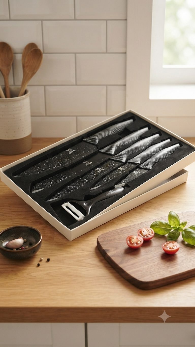 Coffret de 5 couteaux de cuisine